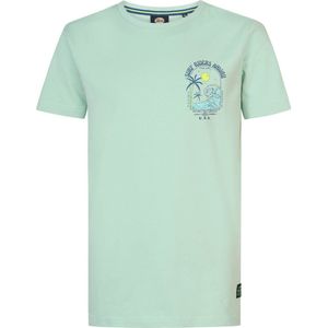 Petrol Industries - Jongens Artwork T-shirt Beachy - Groen6