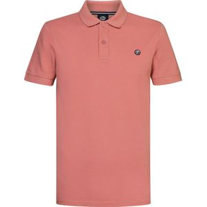 Petrol Industries Polo Tidal met Logo Red Brick