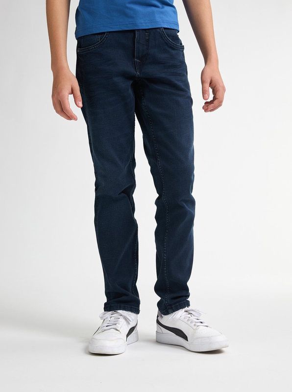 Russel - Jeans - Blauw - Stretchdenim - Regular Tapered Fit