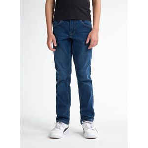 Russel - Jeans - Blauw - Stretchdenim - Regular Tapered Fit