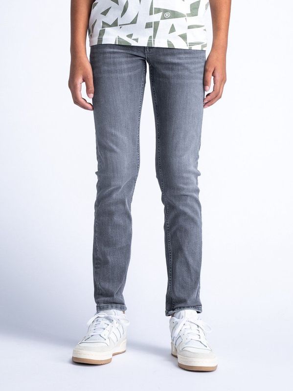 Petrol Industries - Russel - Jeans - Grijs - Regular Tapered Fit - Stretchdenim