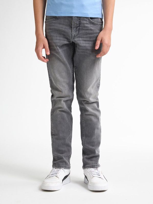 Petrol Industries - Russel - Jeans - Grijs - Regular Tapered Fit - Stretchdenim