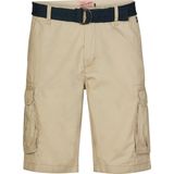 Petrol Industries - Heren Cargoshort met riem - Bruin