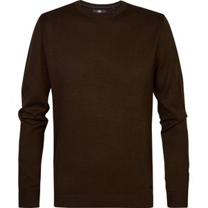 Petrol Industries - Heren Fijngebreide Trui Nenana - Bruin