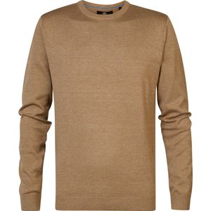 Petrol Industries - Nenana - Fijngebreide Trui - Bruin