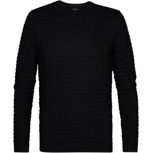 Petrol Industries - Longsleeve - Zwart - Gebreid - 55% Rayon 24% Polyester 21% Nylon