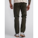 Petrol Industries - Heren Russel Cords Regular Tapered Fit Broek Wrangell - Groen