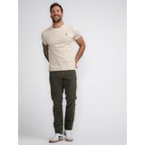 Petrol Industries - Heren Russel Cords Regular Tapered Fit Broek Wrangell - Groen