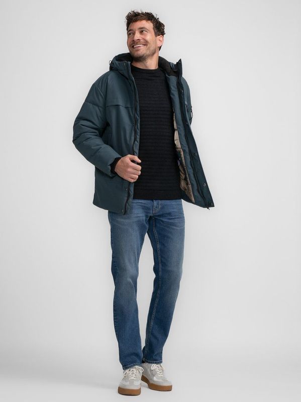 Petrol Industries Parka mit verstellbarer Kapuze