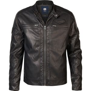 Petrol - Bikerjack - Zwart - Polyurethaan - Gerecycled Polyester