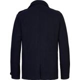 Petrol Industries - Heren Klassieke Jas Chevak - Blauw