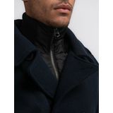 Petrol Industries - Heren Klassieke Jas Chevak - Blauw