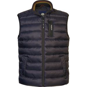 Petrol Industries - Heren Gevoerde Bodywarmer Haines - Blauw