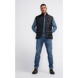Petrol Industries - Heren Gevoerde Bodywarmer Haines - Zwart
