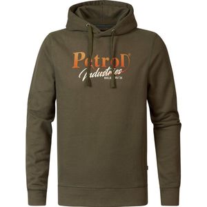 Petrol Industries - Heren Artwork Hoodie Tuntutuliak - Groen