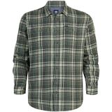 Petrol Industries - Plus Size Geruit Overhemd Bristol - Groen - 4XL - Plus Size