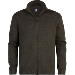 Petrol Industries - Heren Plus Size Casual Vest Gambell - Groen