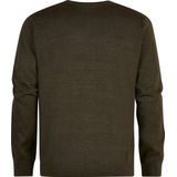 Petrol Industries - Knitwear - V-hals - Petrol - 50% Katoen 50% Acryl
