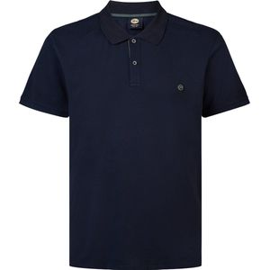 Petrol Industries - Polo Korte Mouw - Petrol - 95% Katoen, 5% Elastan