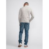 Antique White Melee - Pullovers - Breisel - Lange Mouwen - Regular Fit