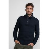 Petrol Industries - Heren Fijngebreide Trui King - Blauw