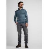 Petrol Industries - Fijngebreide Trui Dillingham - Grijs - S - Gebreide Truien