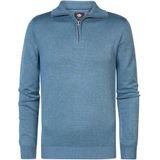 Petrol Industries - Fijngebreide Trui Dillingham - Grijs - S - Gebreide Truien