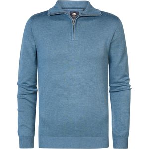 Petrol Industries - Fijngebreide Trui Dillingham - Grijs - S - Gebreide Truien