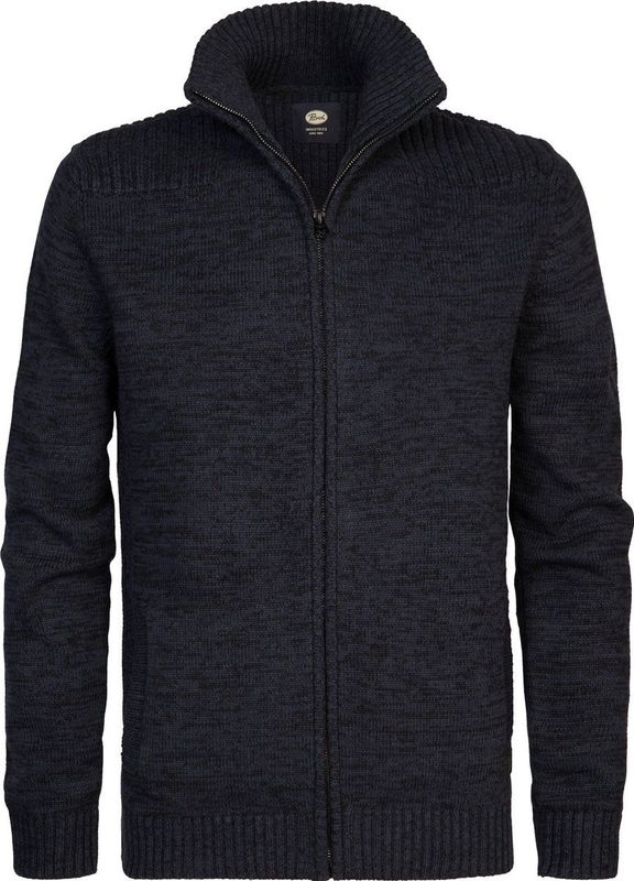 Petrol Industries Heren Fijngebreide Trui Nome Blauw