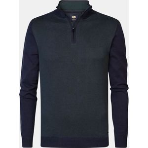 Petrol Industries men knitwear collar m-3040-kwc205 5120 sky captain