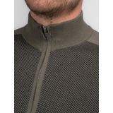 Petrol Ind. Half-zip Pullover - Kleur - Materiaal