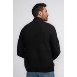 Petrol Industries - Heren Gebreid Vest Sitka - Zwart