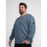 Petrol Industries - Heren Trui - Sweatshirt - Petrol - 93% Katoen, 7% Elastaan