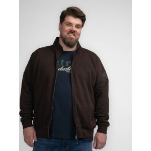 Petrol Industries - Casual Vest Glenn - Bruin - Plus Size - 70% Katoen 30% Polyester