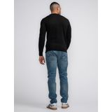 Petrol Industries - Heren Gebreide Trui Northway - Zwart