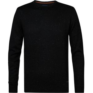 Petrol Industries - Heren Gebreide Trui Northway - Zwart