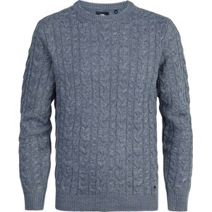 Petrol Industries Trui 'Bering'  saffier