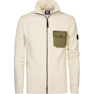 Petrol Industries - Heren Gebreid Vest Klawock - Bruin