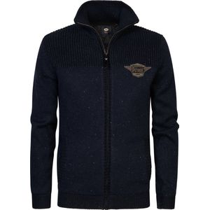 Petrol Industries - Naukati - Gebreid Vest - Blauw