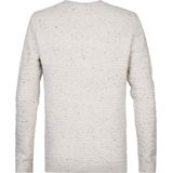 Petrol Industries - Heren Gebreide Kabel Trui Talkeetna - Wit