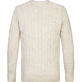 Petrol Industries Heren Gebreide Kabel Trui Thorne Bruin