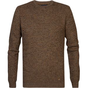 Petrol Industries - Trui - Bruin - Knitwear - Lange Mouw