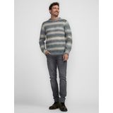 Petrol Industries - Brooks - Trui - Smoky Blue / Wolwit