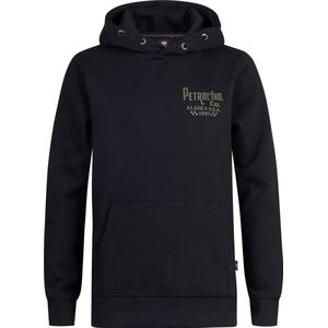 Petrol Industries - Jongens Logo-print Hoodie SaintPaulIsland - Zwart