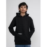 Petrol Industries - All-over print Hoodie Hope - Zwart - Hoodie