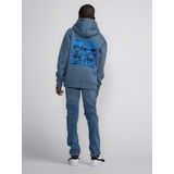 Petrol Industries - Jongens Backprint Hoodie Kachemak - Grijs