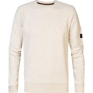 Petrol Industries - Heren Comfortabele Sweater UpperKalskag - Wit