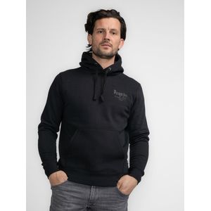 Petrol Industries - Heren Logo Hoodie Ugashik - Zwart