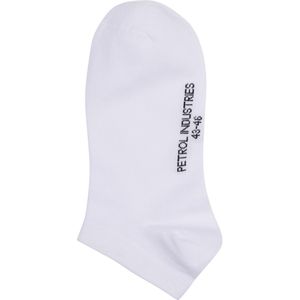 Petrol Industries - Enkelsokken - Katoen - Multipack van 3 Stuks - Wit