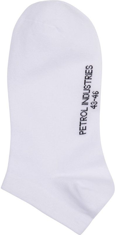 Petrol Industries - Enkelsokken - Wit - 3-pack - Katoen - Herensokken